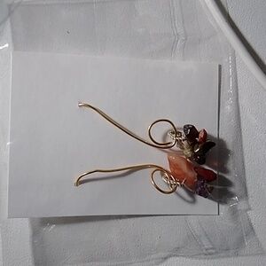 Gemstone earrings